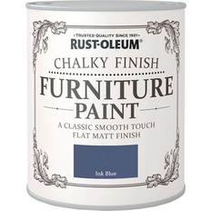 Rust-Oleum Blue - Indoor Use - Wood Paints Rust-Oleum Chalky Finish Wood Paint Ink Blue 0.125L