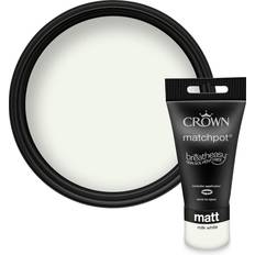 Crown White Paint Crown Walls & Ceilings Matt Emulsion Milk Wall Paint, Ceiling Paint White