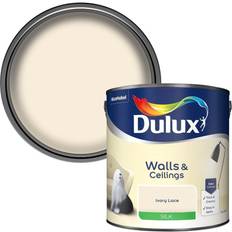 Dulux Silk Emulsion Paint Ceiling Paint, Wall Paint Yellow, Orange 2.5L