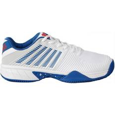 Brown Racket Sport Shoes K-Swiss Express Light 2 HB M - White/Blue