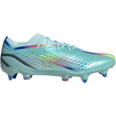 Adidas Men - Soft Ground (SG) Football Shoes adidas X Speedportal.1 SG W - Clear Aqua/Solar Red/Power Blue