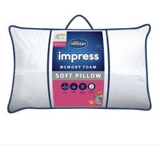 Pillows Silentnight Impress Memory Foam Inner Pillow White (70x39cm)