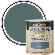 Rust-Oleum Blue - Indoor Use - Wood Paints Rust-Oleum Universal Paint Satin Thyme Wood Paint Blue 0.75L