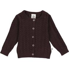 Brown Cardigans Children's Clothing Müsli by Cotton Knit Cable Cardigan Baby pojkar Cardigans