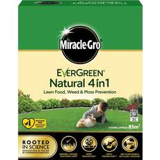 Grass Seeds Miracle Gro Natural 4 Feed, Weed & Mosskiller 85m2