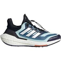 Adidas Quick Lacing System - Women Running Shoes adidas Ultraboost 22 Cold RDY W - Beige/Blue/Black