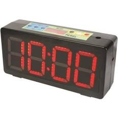 Perel Clock with Timer Black