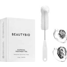 BeautyBio GLOfacial Antimicrobial Treatment Tips + Cleaning Brush Accessories