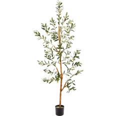 Iron Artificial Plants Nearly Natural Olive Artificial Plant