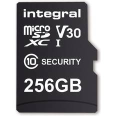 256gb micro sd Integral Micro SD Card for Dash Cam Security Cam 4K Video V30 U3 High Endurance card 256GB