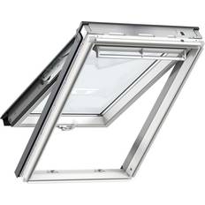 Roof Windows Velux White Painted Top Hung Roof Timber Roof Window Triple-Pane