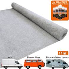 T-Mech 11m2 Van Lining Carpet Super Stretch Adhesive Glue Cans Kit