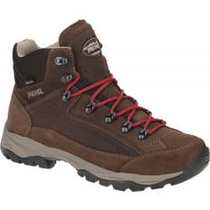 Meindl Women Hiking Shoes Meindl Women's Walking Boots Baltimore Lady GTX Chestnut/Red for Women