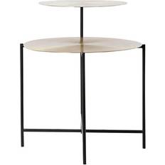 Dkd Home Decor Modern Aluminium Coffee Table 53x73cm