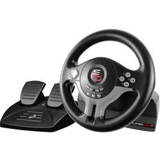 PlayStation 3 Wheel & Pedal Sets Subsonic SV200 Driving Wheel with Pedal (Switch/PS4/PS3/Xbox One/PC) - Black