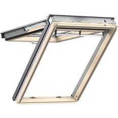 Velux Topphängda Takfönster Solo 2 Klarlack Timber Top Hung Window Triple-Pane