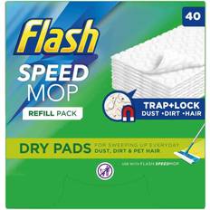 Flash Cleaning Agents Flash Speed Mop Dry Pad Refills 40pcs