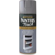 Rust-Oleum Grey - Metal Paint Rust-Oleum Painters Touch Multi-Purpose Dark Grey 0.4L