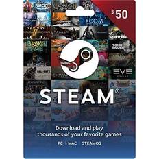 Steam card Valve Steam 50 USD