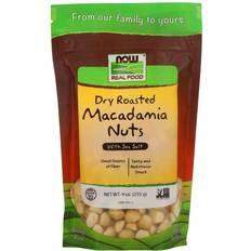 Nuts & Seeds Now Foods Macadamia Nuts Dry Roasted & Sea Salted 255g