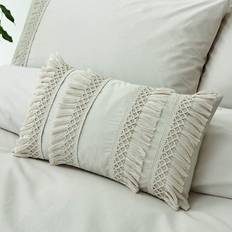 Izmir Textural Tassel Fringe Complete Decoration Pillows Grey