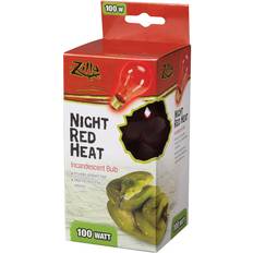 Zilla 09922 Night Red Incandescent Heat Bulb, 100-Watt