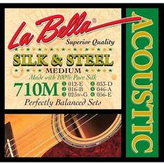 La Bella 710M Silk & Steel Medium Acoustic Guitar Strings