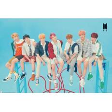 GB Posters BTS Group Blue Maxi 61x91.5cm Poster