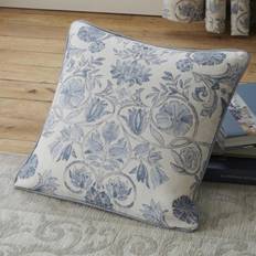 Cotton Scatter Cushions Dreams & Drapes Averie Complete Decoration Pillows Blue