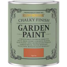 Rust-Oleum Chalky Finish 750 Garden Paint Wood Paint Orange 0.75L