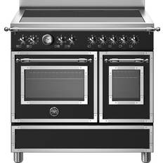 90cm - High Light Zone Induction Cookers Bertazzoni HER95I2ENET Black