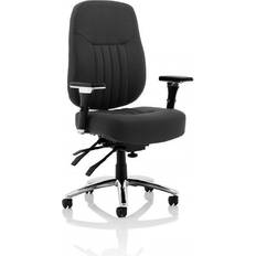 Dynamic Barcelona Deluxe Black Fabric Operator Chair