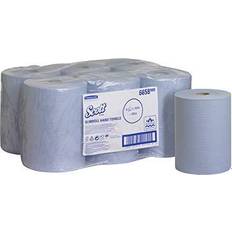 Scott Slimroll Hand Towels Rolled Blue 1 Ply 6658
