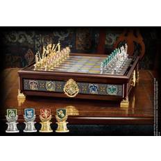 Noble Collection Quidditch Chess Set Silver And Gold Plated