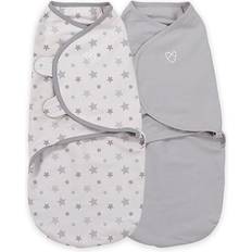 SwaddleMe Summer Infant Original Organic 2-Pack Small Starry Skies