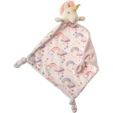 Polyester Baby Blankets Mary Meyer Little Knottie Lovey Security Blanket, 10 x 10-Inches, Unicorn