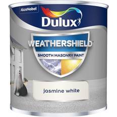 Dulux Concrete Paint Dulux Weathershield Smooth Masonry Concrete Paint Jasmine White 0.25L