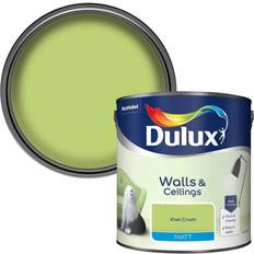 Dulux Black - Wall Paints Dulux Standard Kiwi Crush Matt Emulsion Ceiling Paint, Wall Paint Blue, Black