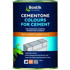 Cement & Concrete Bostik Cementone Colours For Cement 1kg Brick Red