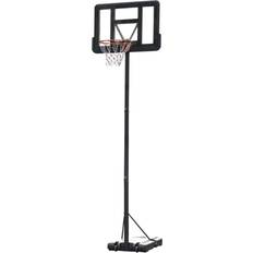 Portable Basketball Stands Homcom Adjustable Basketball Hoop