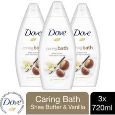 Dove Bubble Bath Dove of 720ml Caring Bath Purely Pampering Shea Butter Bath Soak