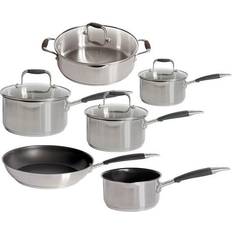 Stoven Soft Touch Induction Cookware Set with lid 6 Parts
