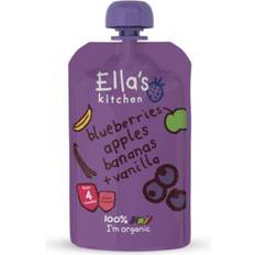 Vanilla Baby Food & Formulas Ella s Kitchen Blueberries, Apples, Bananas and Vanilla Puree 120g 1pack