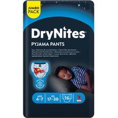 Huggies Diapers Huggies Boys DryNites Pyjama Pants Size 4-7 16pcs