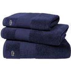Lacoste Le Croco Håndklæde, Marine Guest Towel Blue