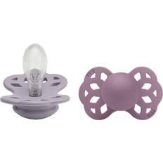 Bibs Infinity Silicone Pacifier Size 1 0-6m 2-pack