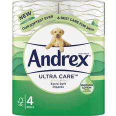 Andrex toilet rolls Andrex Ultra Care Toilet Rolls 4-pack