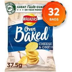 Walkers Bags of Baked Cheese & Onion Snack 37.5g