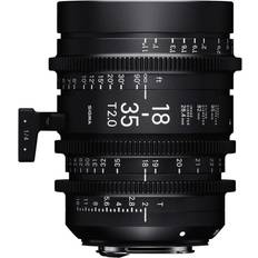 SIGMA Canon EF - ƒ/2 Camera Lenses SIGMA High Speed Zoom Line 18-35mm T2 For Canon EF