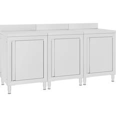 Kitchen Base Cabinets vidaXL Commercial Work Table 3058268